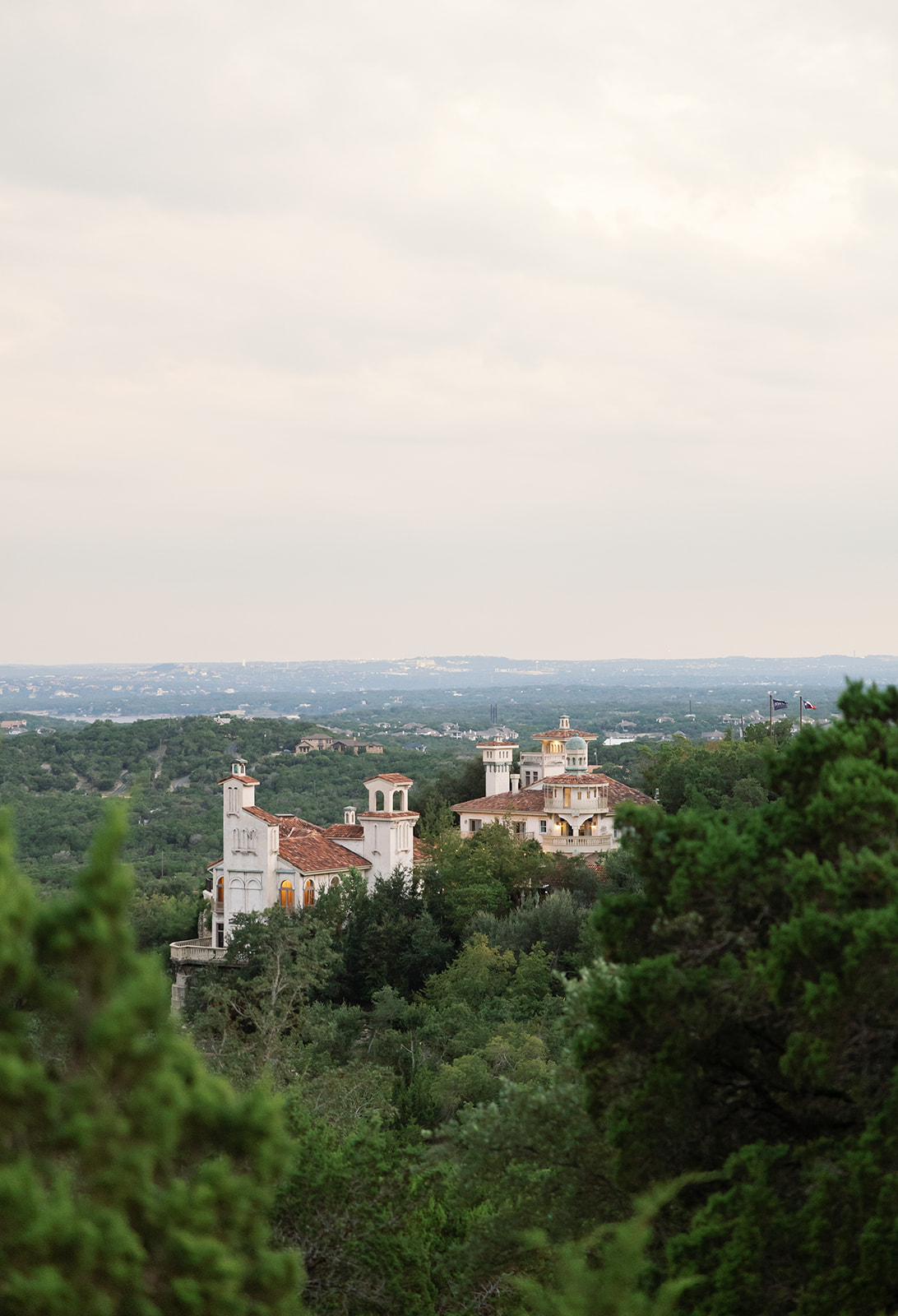 Villa Antonia Austin non-hotel wedding venue Lake Travis Texas Hill Country