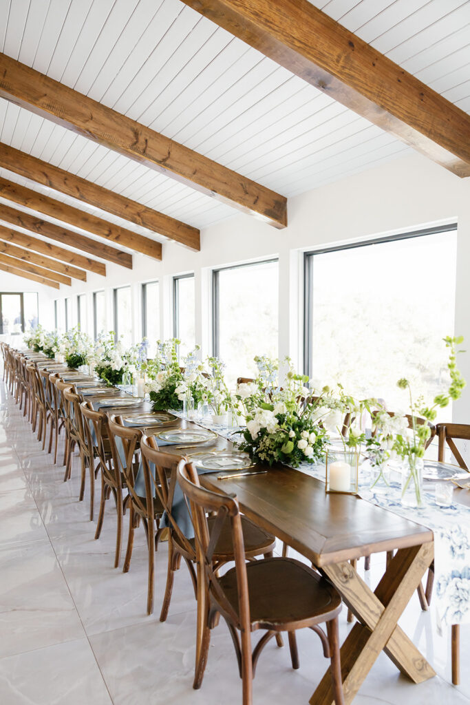 The Videre Estate, a modern Hill Country wedding venue with large windows and natural light